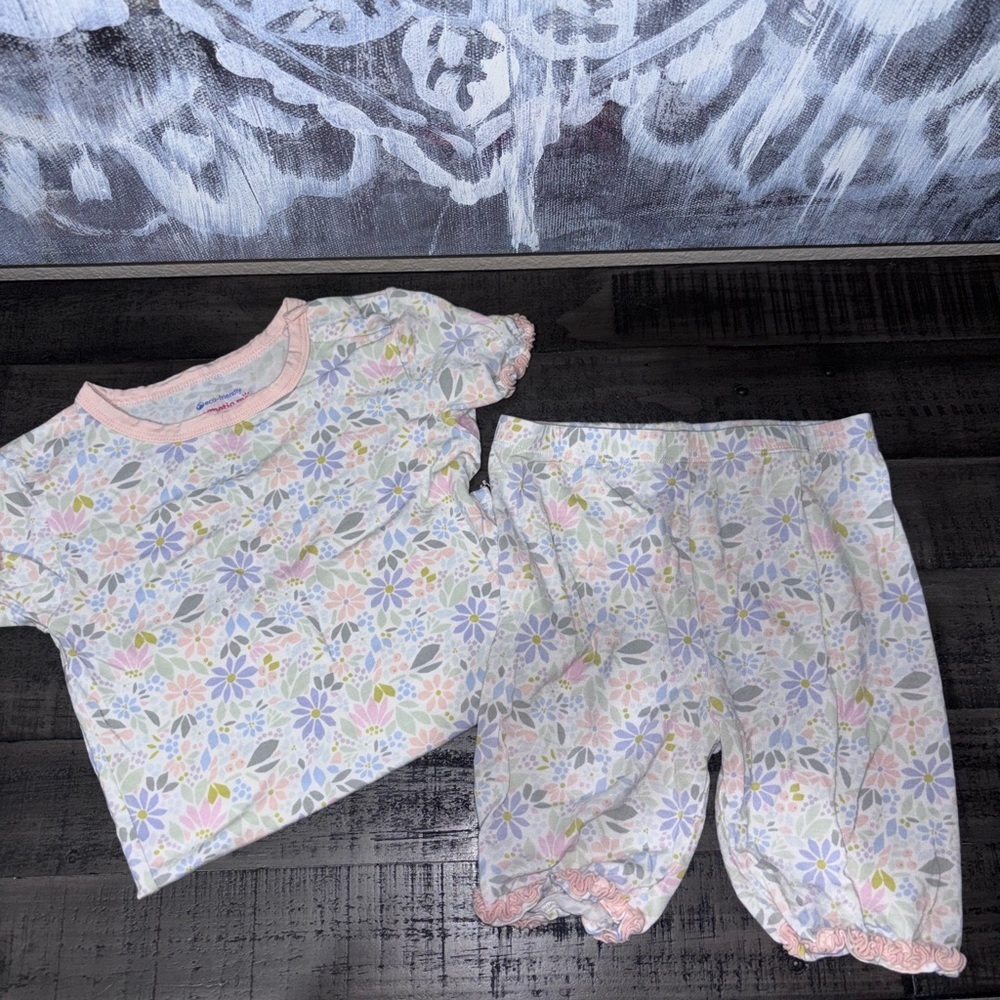 Magnetic Me Floral Short Toddler PJ set SZ 5y​​